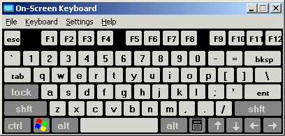 On Screen Keyboard - Basic
